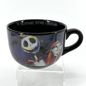 Soup Bowl Cup Mr Oogie Boogie Jack & Sally Disney's Nightmare Before Christmas